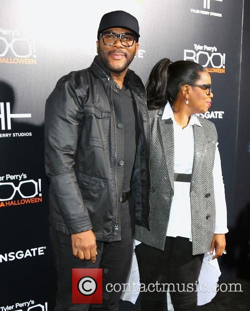 Tyler Perry and Oprah Winfrey