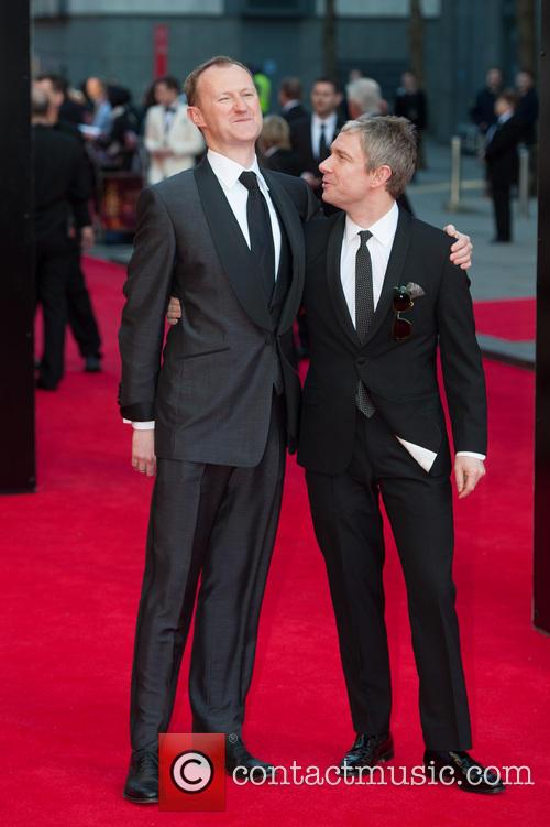 Mark Gatiss and Martin Freeman